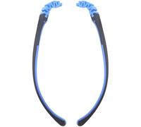 Texvora 1 paio di bracci di ricambio per occhiali, in silicone con clip a due strati, aste in morbido silicone, adatte per la maggior parte degli occhiali da vista