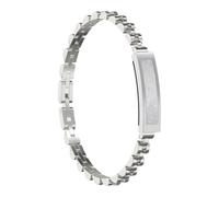 Texvora Braccialetto intelligente da donna S2 con cinturino in metallo, argento, 0,4 nella custodia, monitora la frequenza cardiaca e il sonno, localizzatore fitness alla moda