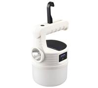 Texvora Lanterna solare da campeggio, luminosità intensa, 500 lumen, ricarica solare USB Plus, portatile, con gancio e maniglia, ideale per scenari all'aperto e di crisi
