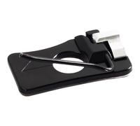 Texvora Supporto per arco ricurvo, attacco ad ago, design in alluminio CNC, misure 2,5 x 1,3 x 1 cm