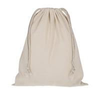 TEXXILLA Busta in cotone, 40 x 50 cm, naturale, 25 x 30 cm | 10 Stück