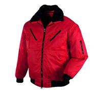 teXXor, 4172, I piloti Oslo lavorare giacca con maniche staccabili, M, rosso