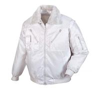 teXXor, 4175, Giacca lavoro Piloti Oslo con maniche staccabili, L, bianco