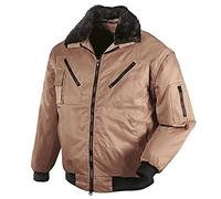 teXXor, 4177, Giacca lavoro Piloti Oslo con maniche staccabili, L, crema