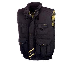 Texxor 4258 - Lavorare gilet trondheim, giubbotto foderato l, nero