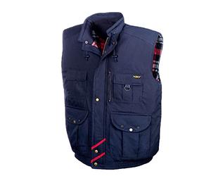 Texxor 4259 - Lavorare gilet trondheim, giubbotto foderato xl, marina