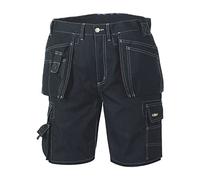 teXXor, 4341, Shorts Canvas "Bermuda", il lavoro a breve/pantaloni di occupazione, taglia 44, nero