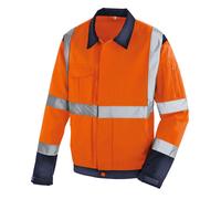 teXXor Giacca ad alta visibilità Davenport arancio fluorescente/navy S