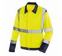 teXXor Giacca ad alta visibilità Davenport giallo fluorescente/navy L