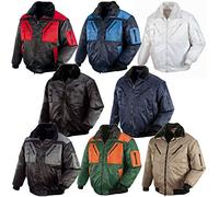 texxor Giacca da lavoro da pilota, 4 in 1, nero/grigio, 5XL