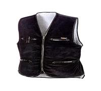 teXXor - Gilet da lavoro Vega, larghezza Gefütterte Cord Gilet M, Nero, 4200
