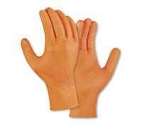 teXXor Guanti monouso Nitril Diamond Grip Orange 2213, 50 pezzi 10