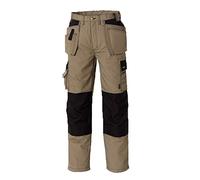 teXXor - Pantaloni da lavoro in saia, mod. Panama, Kaki, 20-004312-102