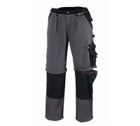 teXXor Pantaloni in tela 2 in 1 Tobago grigio/nero 42