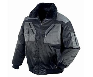 teXXor piloti Oslo lavoro giacca con maniche rimovibili, Grigio, 4170