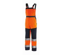 teXXor Salopette ad alta visibilità Buffalo arancio fluorescente/navy 56