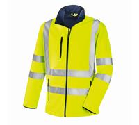 teXXor Scommessa Warningrsgiacca softshell protettiva Niagara giallo fluorescente XL