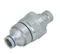 Texxparts Accoppiatore rapido idraulico maschio a faccia piatta V1311-77140 V131177140 compatibile con caricatore Kubota SVL75-2 SVL75-2C SVL95-2S compatibile con John Deere Skid Steer Loader 318E
