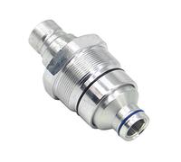 Texxparts Accoppiatore rapido idraulico maschio piatto AT406474 7246799 compatibile con John Deere Skid Steer Loader 333E 332E 329E compatibile con escavatori Bobcat E32 E32i E34 E35 E35i E42 E45