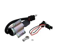 Texxparts Elettrovalvola a solenoide RE502474 SA-4257-24 24V per arresto carburante compatibile con Cummins Engine 6CT compatibile con escavatori John Deere 270LC 670C 672CH 624H 120 160LC 200LC 230LC
