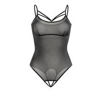 Teyli Lily Gilet, Nero, 3XL Donna