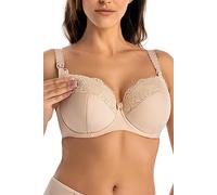 Teyli Marte Mama, Reggiseno a Copertura Totale da Donna, Beige,