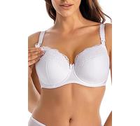 Teyli Marte Mama Reggiseno, Bianco, 3E Donna