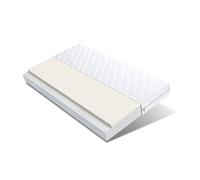 Teyli Materasso per bambini 120 x 60 x 8 cm - Poliuretano espanso con inserto in lattice - Ha una cerniera - Prodotto traspirante - Proprietà anti-fungine