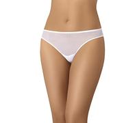 Teyli Mutande Donna in Rete - Slip con Finiture Semplici - Taglio Classico. Bianco XL