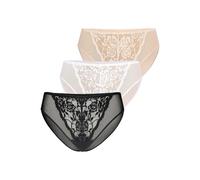 TEYLI Panty 'Glamour' beige / nero / bianco Donna - Abbigliamento - Intimo - Mutande - Multipack TEYLI M