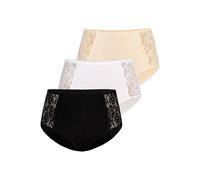 TEYLI Panty 'Loren' crema / nero / offwhite Donna TEYLI L