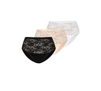 TEYLI Panty 'Violetta' beige / nero / bianco Donna TEYLI M beige / nero / bianco