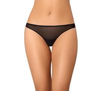 Teyli Slip Classici da Donna in Rete dal Taglio Perfetto, Intimo Femminile Confortevole Che Unisce Stile E Funzionalità per L’Uso Quotidiano.Nero XS
