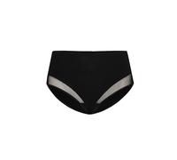 Teyli - Slip Donna a Vita Alta in Cotone - Comfort per Tutto Il Giorno. Nero L
