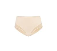 Teyli Slip da Donna A Vita Alta in Morbido Cotone Traspirante con Inserti in Rete Eleganti E Comodi Ideali per L’Uso Quotidiano.Beige XL