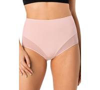 Teyli - Slip Donna a Vita Alta in Cotone - Comfort per Tutto Il Giorno. Rosso XXL