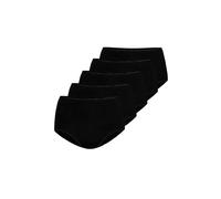 Teyli Slip da Donna in Cotone per mascherare Le imperfezioni - Bikini e Slip in Vita da Donna - Slip Cotone Donna - Slip Cotone Donna, Nero, XL Große Größen