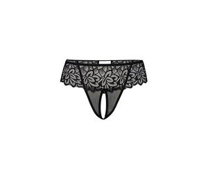 Teyli Slip Donna in Pizzo e Tessuto a Rete con Passo Aperto - Modello Elegante e Confortevole.
