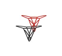 TEYLI String rosso fuoco / nero Donna TEYLI L-XL