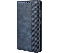 TEYYOS Cover Custodia Folio in Pelle per Xiaomi Redmi Note 15 Pro Plus/Note 15 Pro+, Premium PU/TPU Portafoglio Case con Slot per Schede, Flip Wallet Libro - Blu