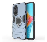 TEYYOS Cover per Oppo A98 5G, Custodia TPU/PC Hybrid Custodie con 360° Supporto, Antiurto Guscio Protezione Bumper Case Caso, Blu