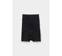 Tezenis 4 Paia di Boxer Basici in Cotone Bimbo Bambino Nero Taglia 6-7 A (116-122 cm)