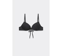 Tezenis Bikini Push-Up Imbottito Microfibra Riciclata Donna Nero Taglia 3