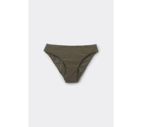 Tezenis Bikini Slip Classico Crinkle Dune Donna Verde Taglia XS