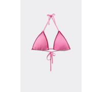 Tezenis Bikini Triangolo Leggermente Imbottito Craft Touch Donna Rosa Taglia 3