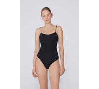Tezenis Body con Spalline Sottili in Microfibra Donna Nero Taglia L