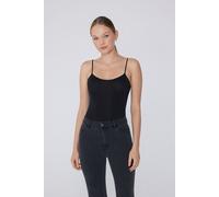 Tezenis Body con Spalline Sottili in Microfibra Donna Nero Taglia S