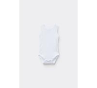 Tezenis Body Neonato Spalla Larga in 100% Cotone Tinta Unita Bianco Taglia 6-9