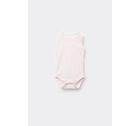 Tezenis Body Neonato Spalla Larga in 100% Cotone Tinta Unita Rosa Taglia 0-3