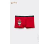Tezenis Boxer in Cotone Elasticizzato Harry Potter Uomo Rosso Taglia M